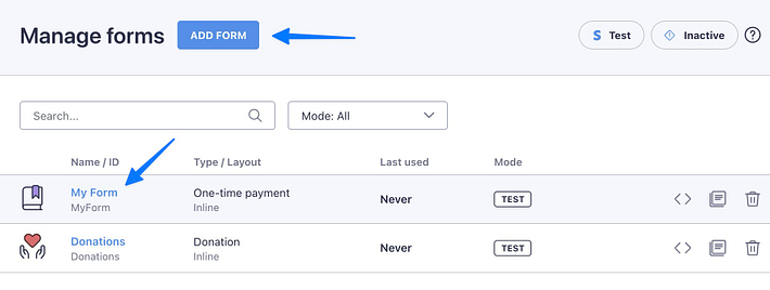 在 WP Full Pay 中添加一次性付款表格