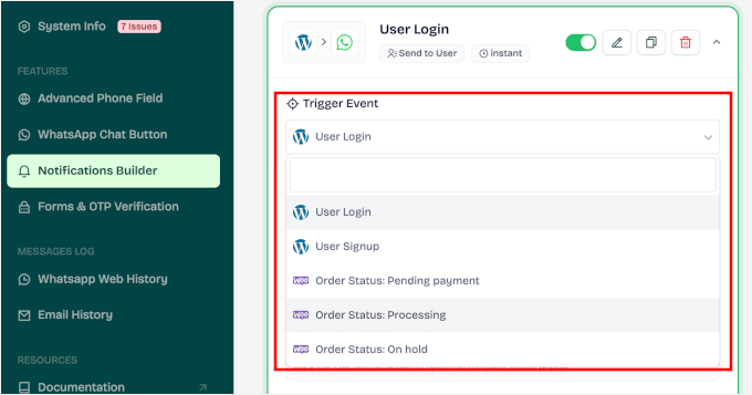 WooCommerce 触发事件