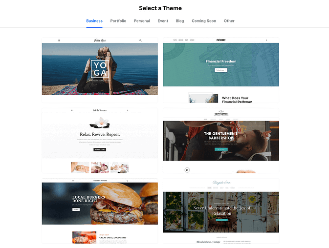 Weebly 模板