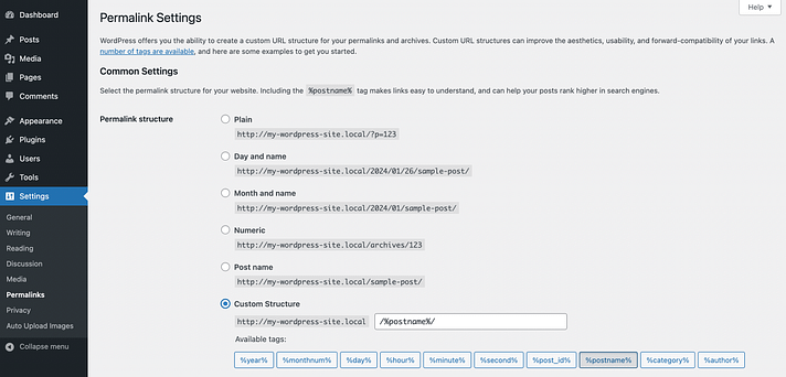从 Squarespace 切换到 WordPress 时,您需要更新 URL 结构