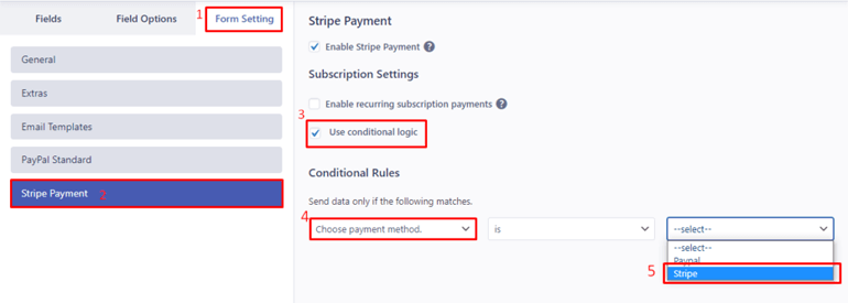 Stripe 的应用条件