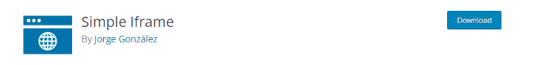 简单的 iFrame
