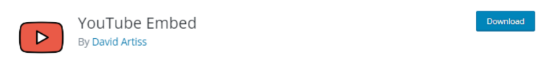 YouTube 嵌入