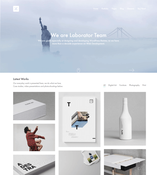 Kalium Simple WordPress Themes