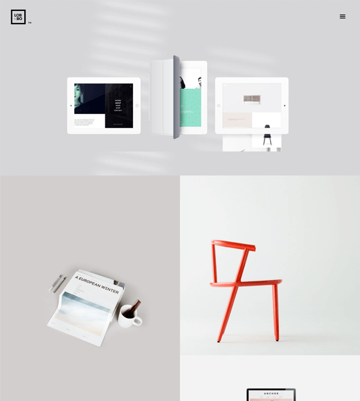 Lobo Minimalist WordPress Themes