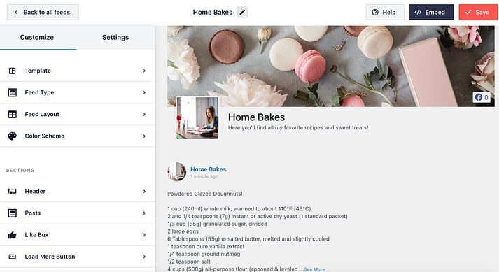 如何在 WordPress 网页上嵌入 Facebook 帖子。