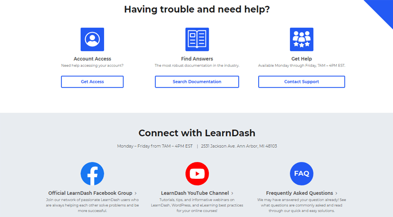 LearnDash 支持
