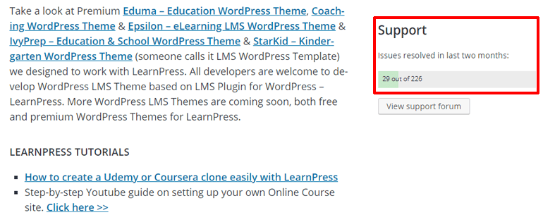 解决的问题 LearnPress