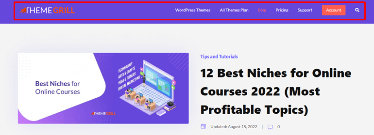 WordPress 标题示例