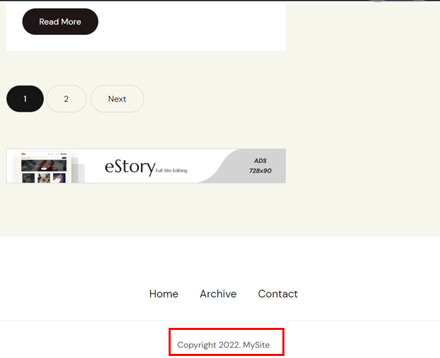 如何从 WordPress 网站中删除主题名称
