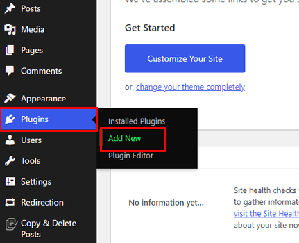 添加新插件(Add New Plugin)