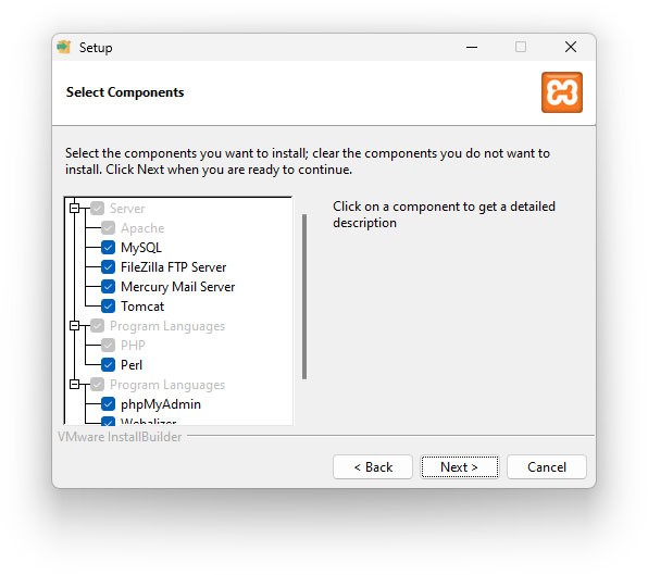 XAMPP 安装向导
