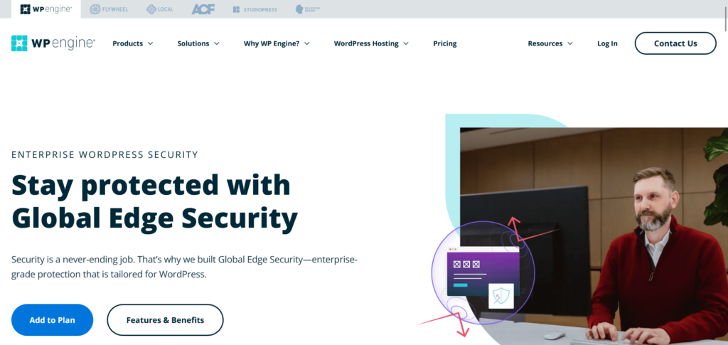 WP Engine 全球边缘安全