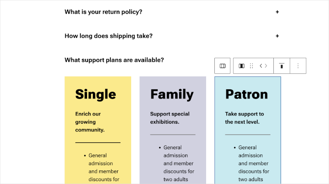 WordPress 6.9 中的新原生 Accordion 块