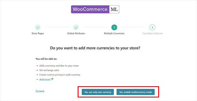 Enable multiple currencies 启用多种货币