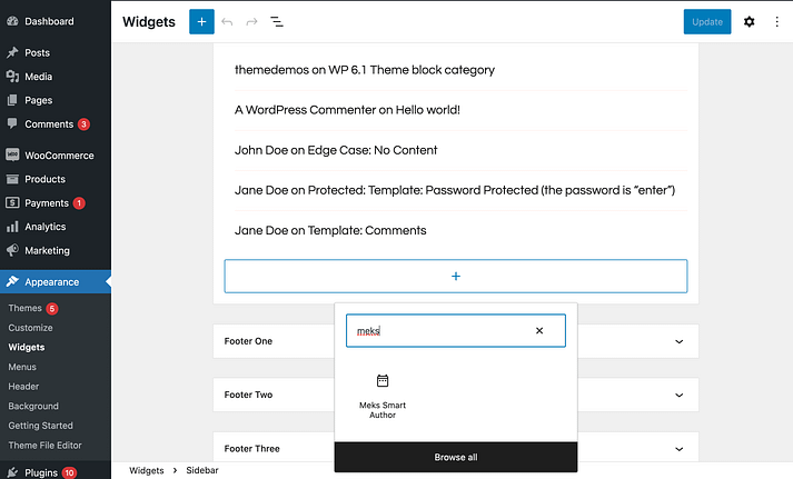 用 Meks 把 WordPress 作者简介框添加到小部件里。