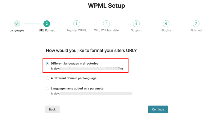 WPML 设置 URL 格式页面