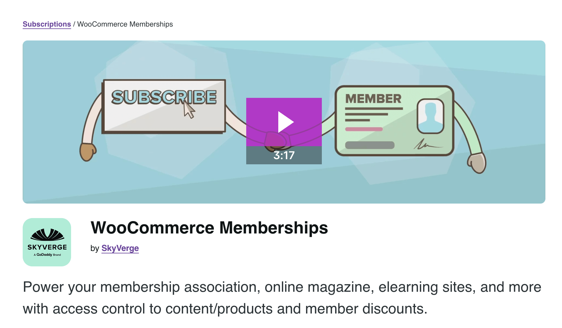 WooCommerce 会员插件