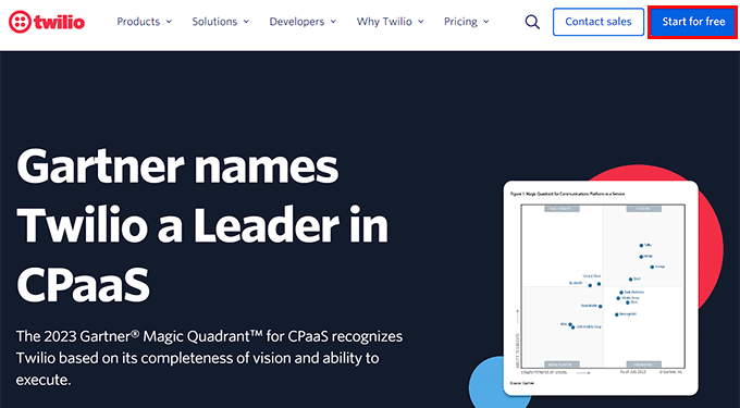 注册你的Twilio账号