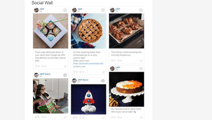 利用Facebook和Instagram创建社交媒体墙